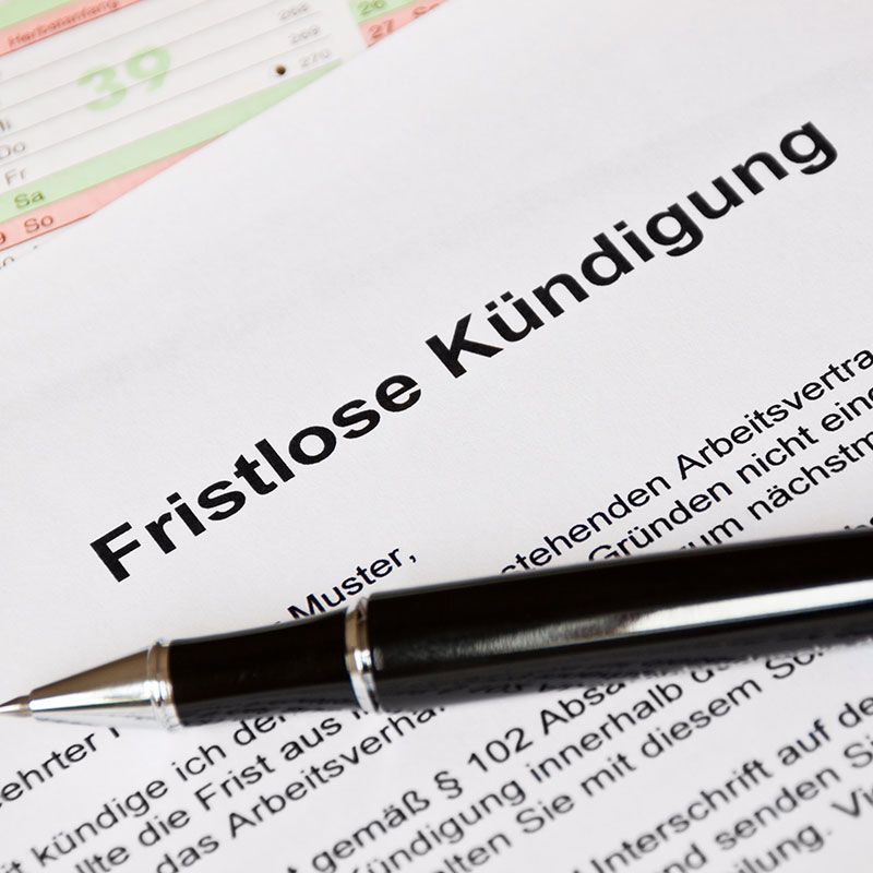 Fachanwalt für Arbeitsrecht bei fristloser Kündigung in Gütersloh