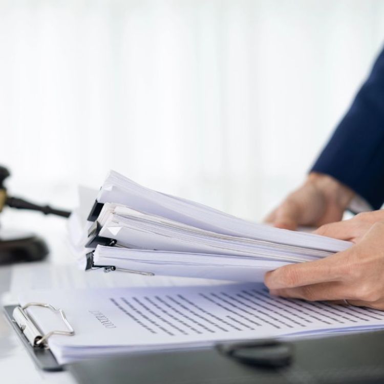 Erster Check der Unterlagen Beweisaufnahme