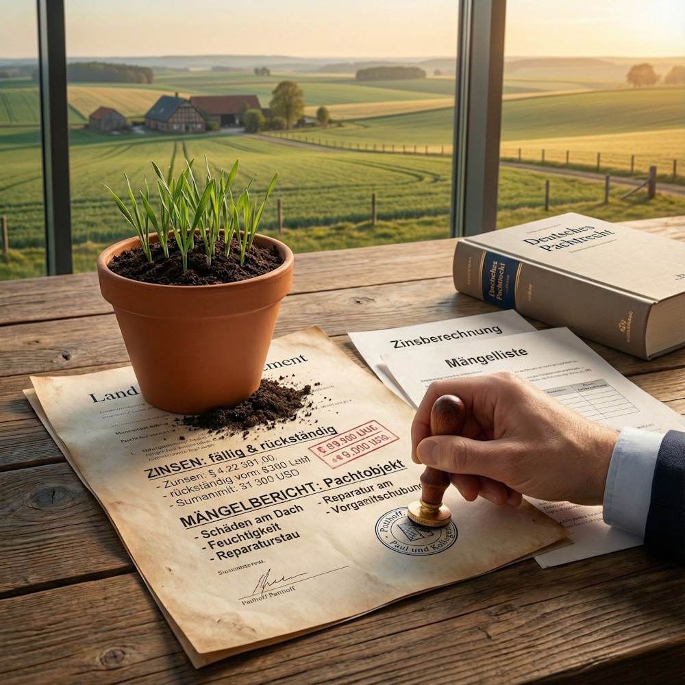 Pachtrecht in Gütersloh und Umgebung